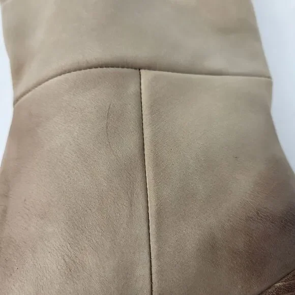 STEVE MADDEN CROFT TAN Women's LEATHER KNEE HIGH BOOTS SIZE 9.5W - Picture 14 of 16